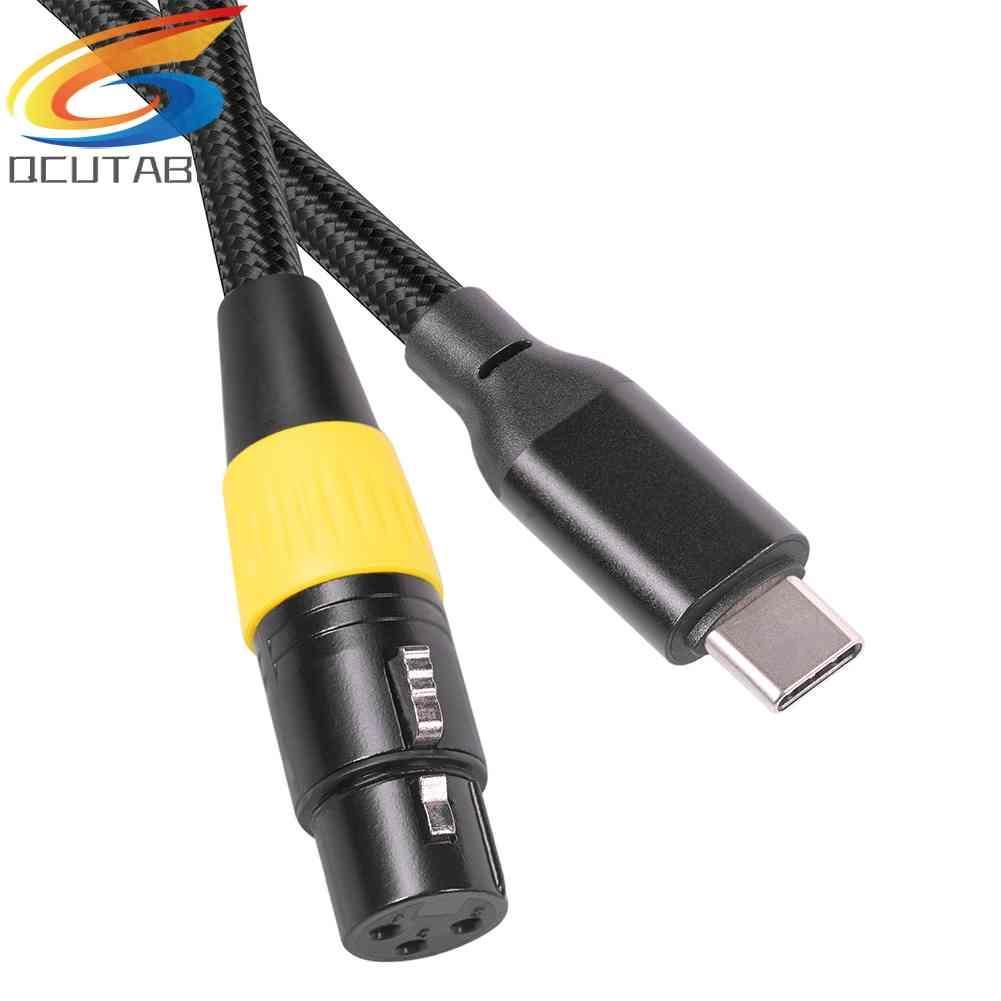 Cáp ChuyểN ĐổI Âm Thanh Micro LoạI C USB 2.0 Sang XLR 3 Pin