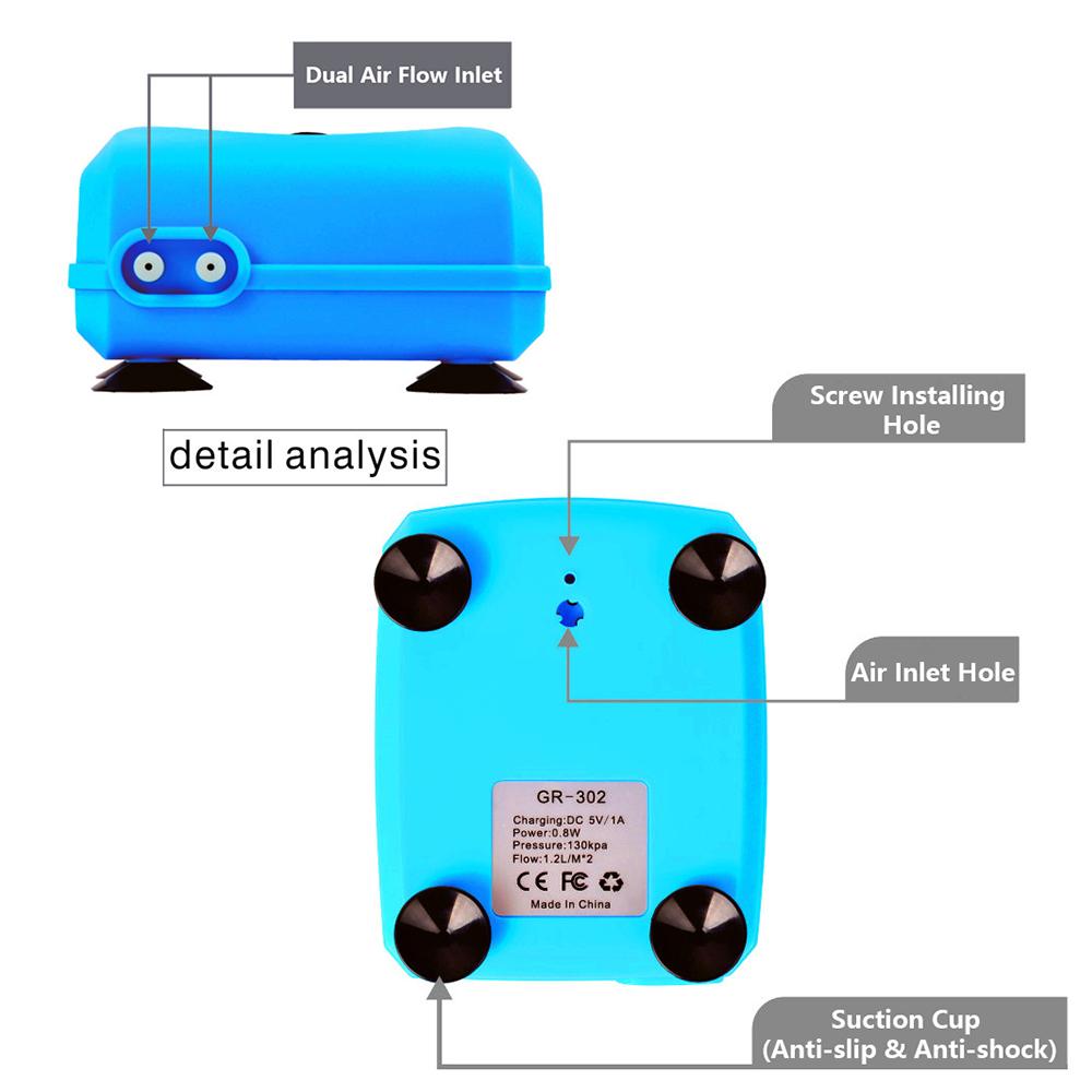 Máy bơm khí ôxy ao ngoài trời