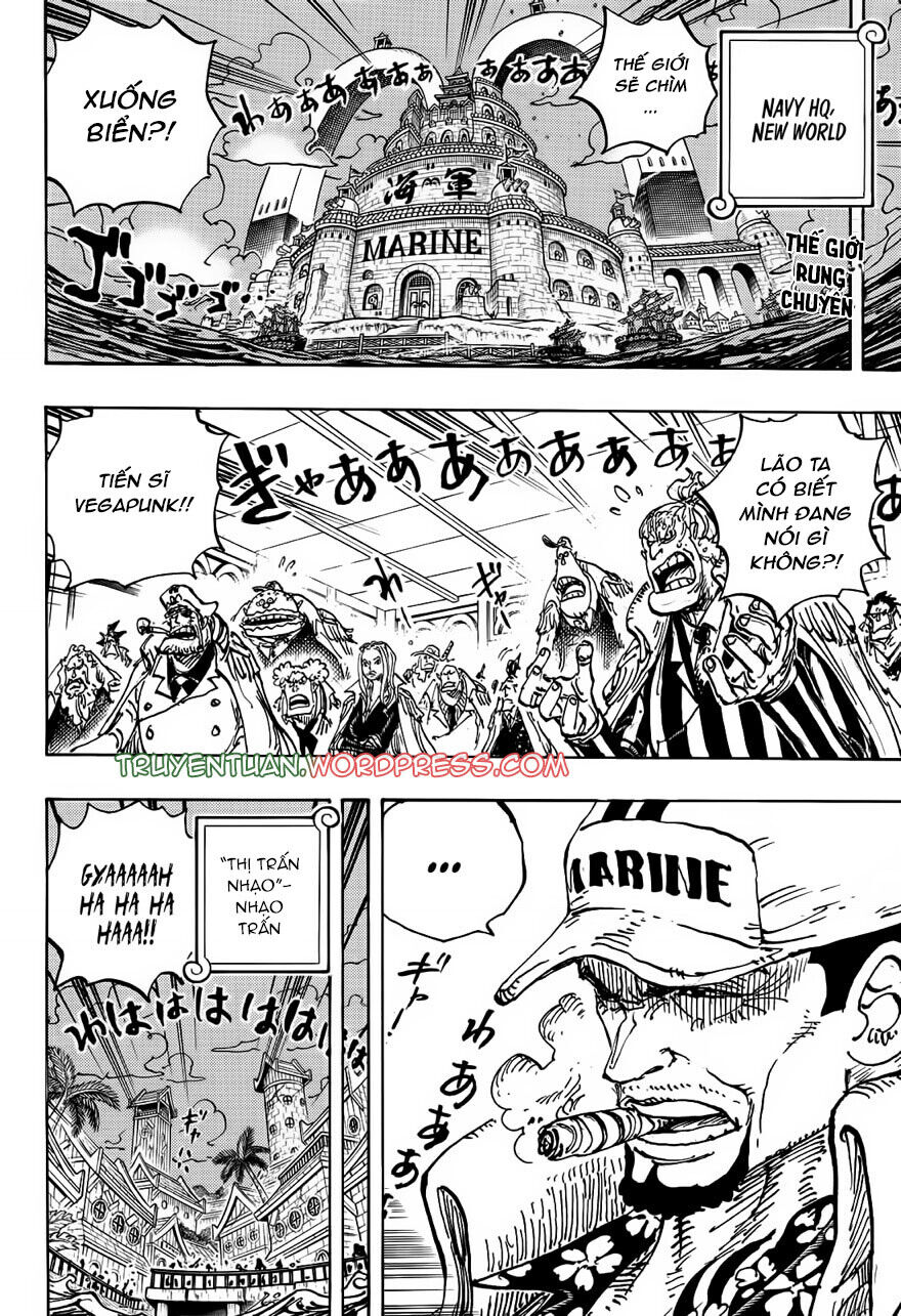 đảo hải tặc - one piece chapter 1114 2