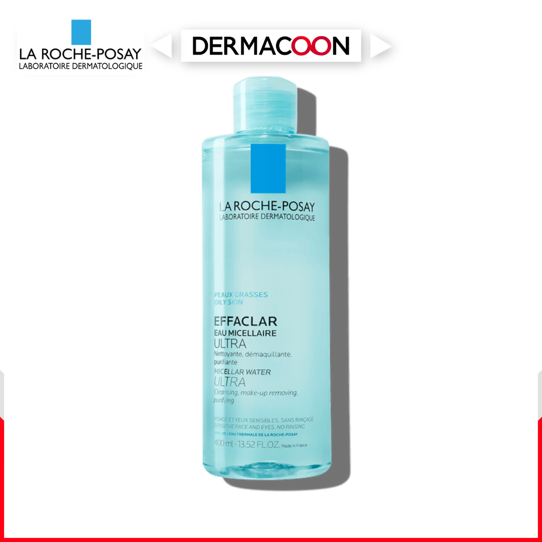 Nước Làm Sạch Sâu Và Tẩy Trang Dành Cho Da Dầu La Roche-Posay Effaclar Micellar Water 400ml