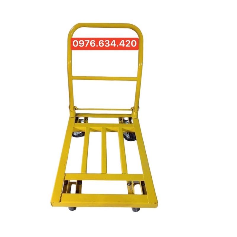 Xe đẩy hàng 4 bánh gấp gọn kích thước 50x70cm tải trọng lên đến 300kg