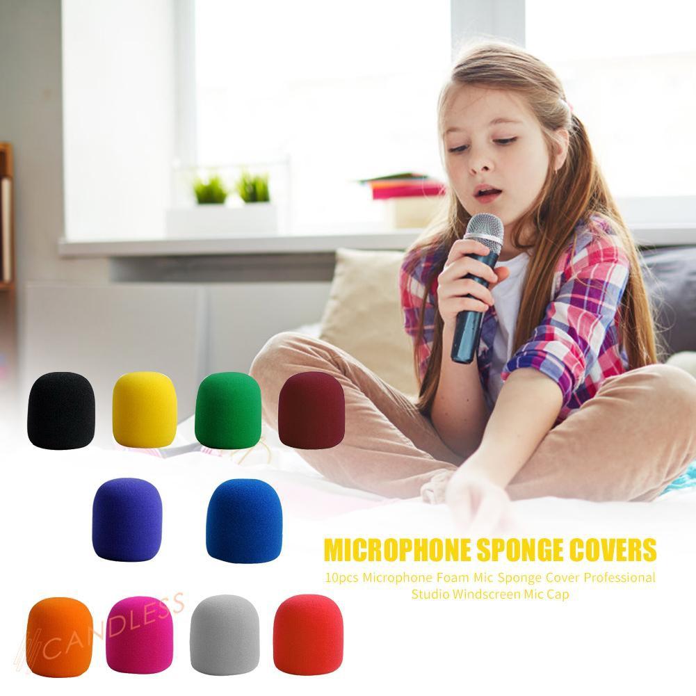 Set 10 Mút Xốp Bọc Đầu Micro