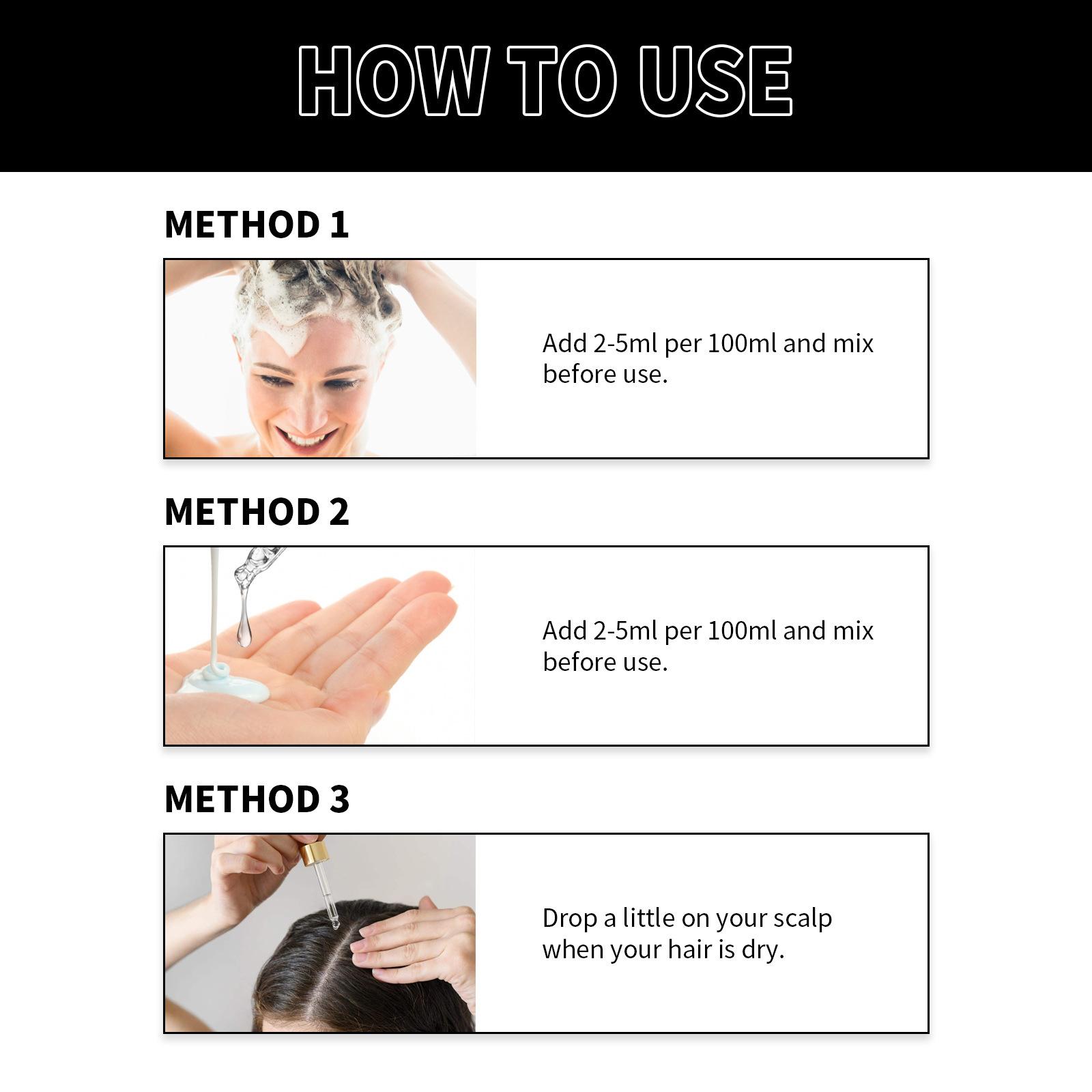 Jaysuing 60ml Hair Loss Solution Serum Natural Essence Prevent Hair Loss Stimulate Scalp Plumping Up