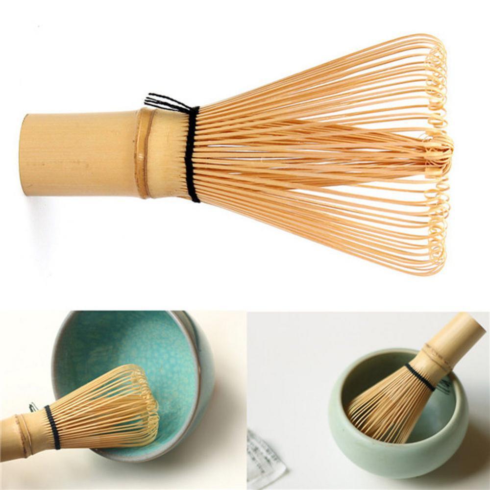Bamboo Chasen Matcha Powder Whisk Tool with Scoop Set Tea Ceremony Accessory