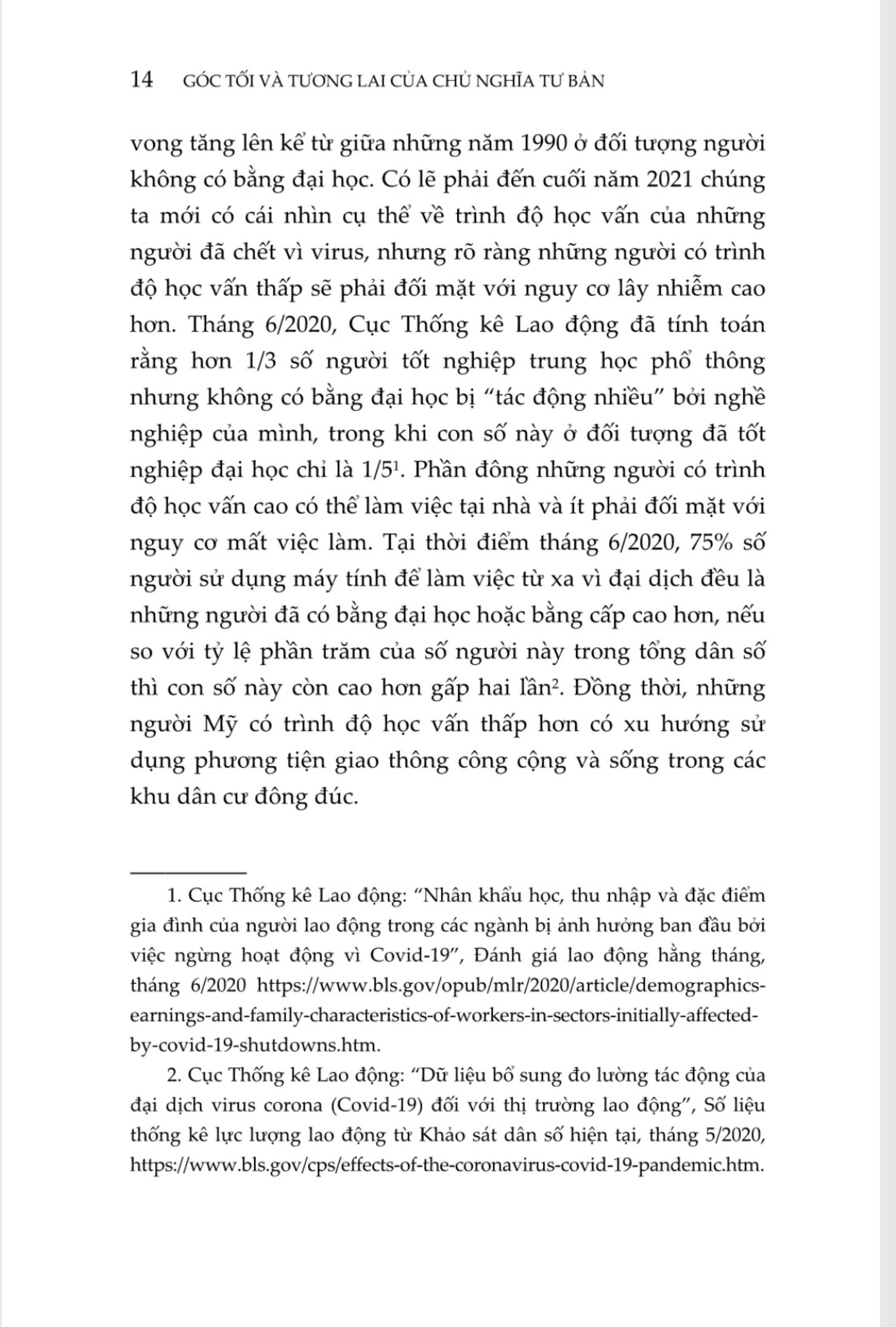 Góc tối và tương lai của Chủ nghĩa tư bản (Sách tham khảo), (xuất bản lần thứ hai)