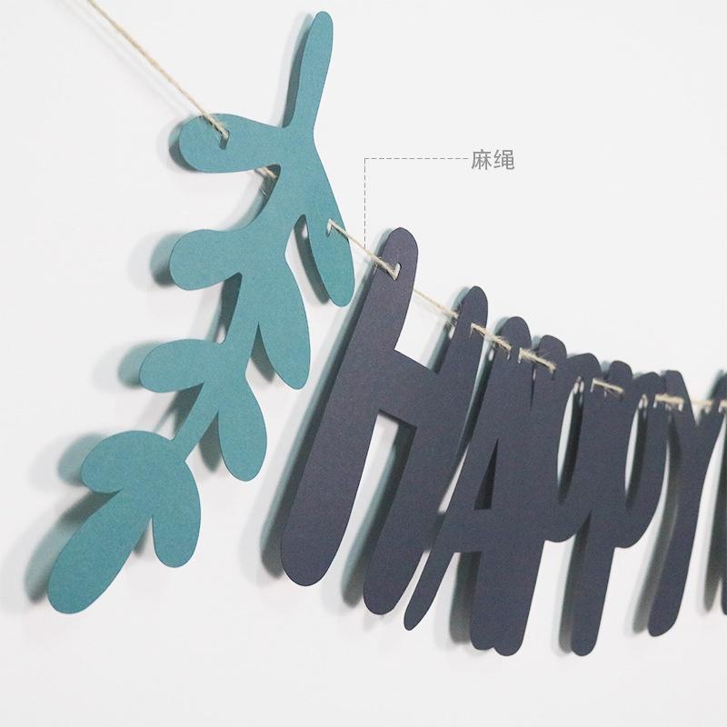 Dây chữ HAPPY BIRTHDAY pastel trang trí decor siêu đẹp