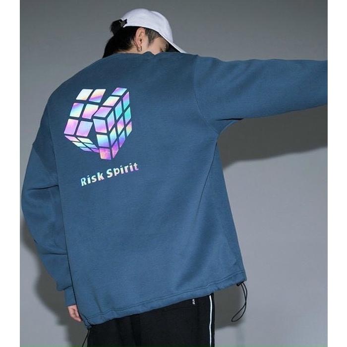 Áo Sweater nam nữ MEANSTORE nỉ lót lông oversize Unisex form rộng Ulzzang Streetware Hàn Quốc chất mềm mịn - G3038