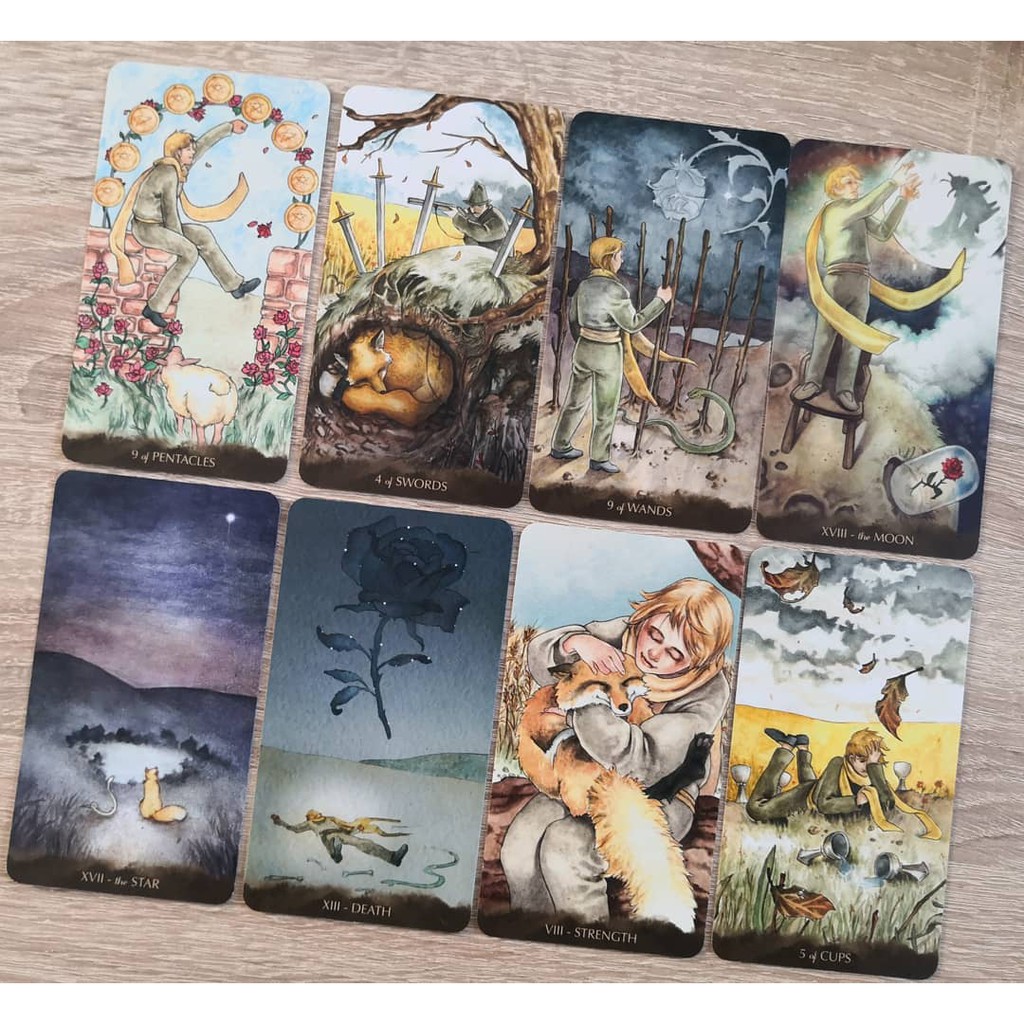 Bộ Bài Bói Tarot of the Little Prince Đẹp New