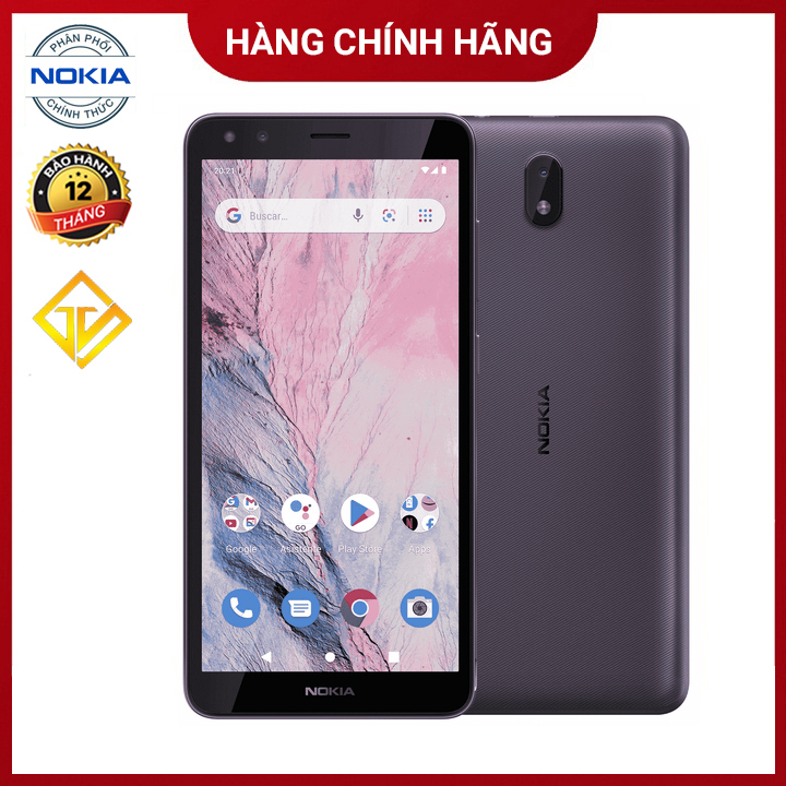 Điện thoại Nokia C01 Plus - Hàng chính hãng - Tím Thạch Anh