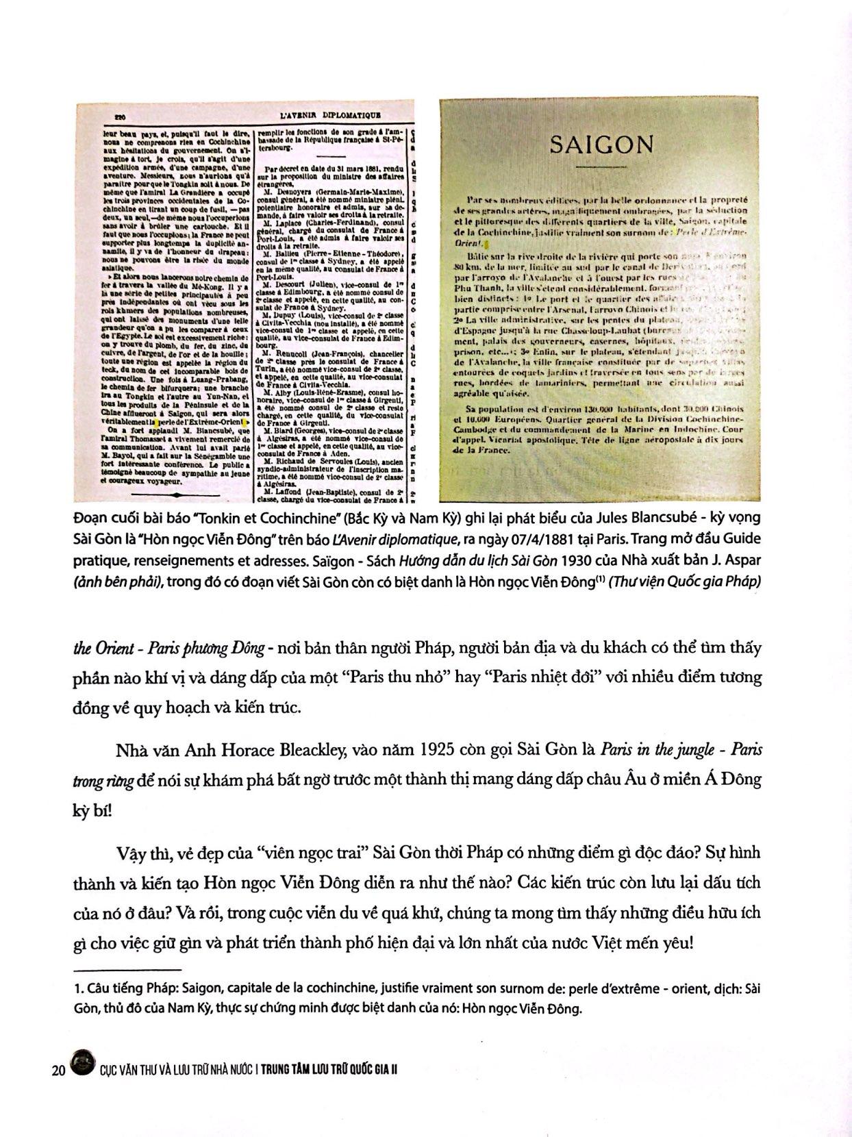 Sách - Kiến Trúc Pháp-Đông Dương - Dấu Tích "Sài Gòn-Hòn Ngọc Viễn Đông"