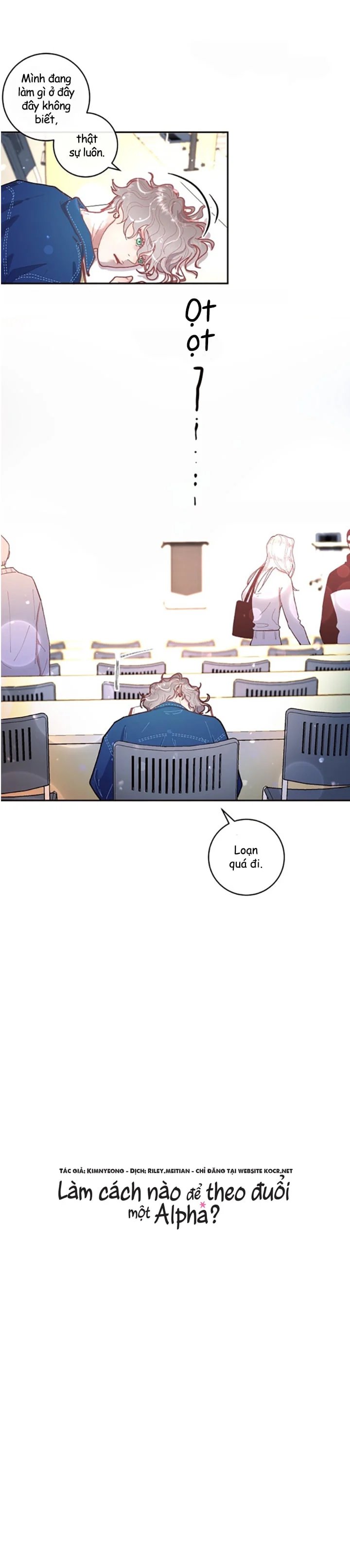 làm cách nào để theo đuổi một alpha? chapter 27 2