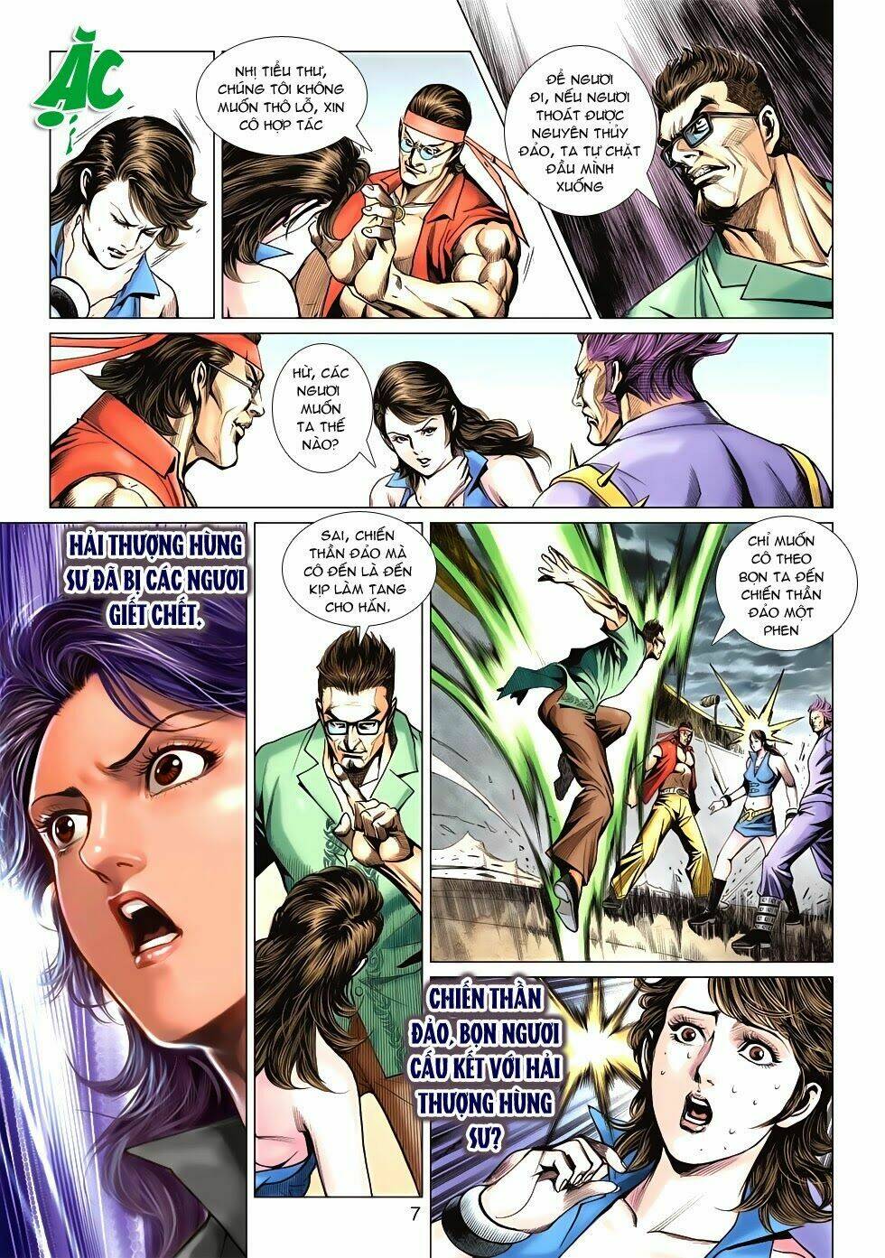 tân tác long hổ môn chapter 585 7