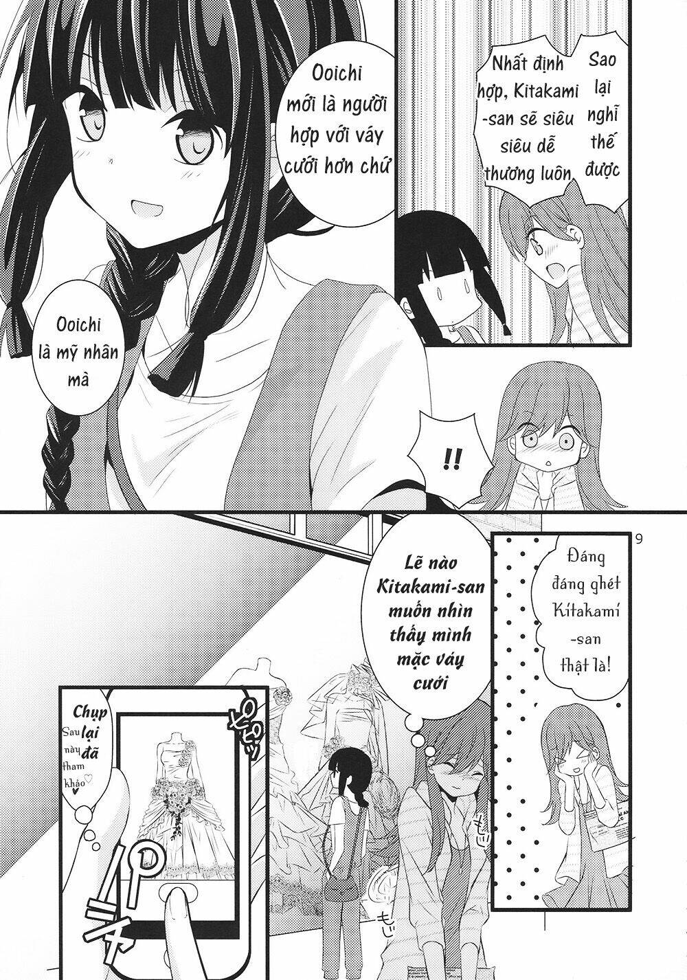 [kantai collection][kitakami x ooi] ooi's yuri marriage plan chapter 1 9