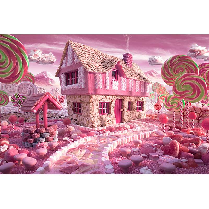 Bộ Tranh Ghép Xếp Hình 1000 Pcs Jigsaw Puzzle Tranh Ghép (75*50cm) Candy House Bản Đẹp Cao Cấp