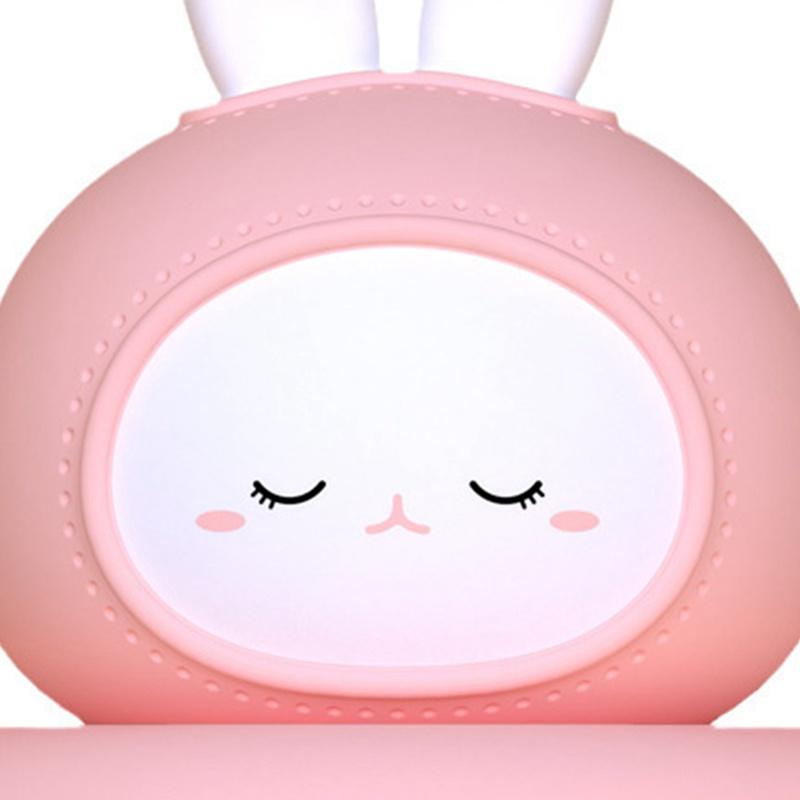 Kids Baby Night Light USB Rechargeable Tap Control, Cat Design, Cute Gift for Baby Girls Boys Cartoon Kid Room Decor