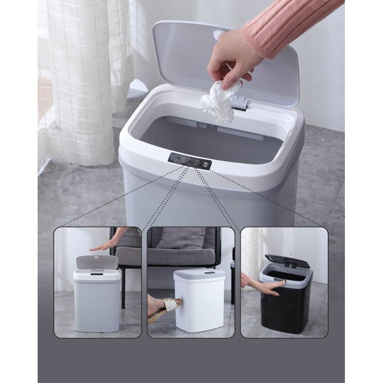 Thùng rác tự động 15L