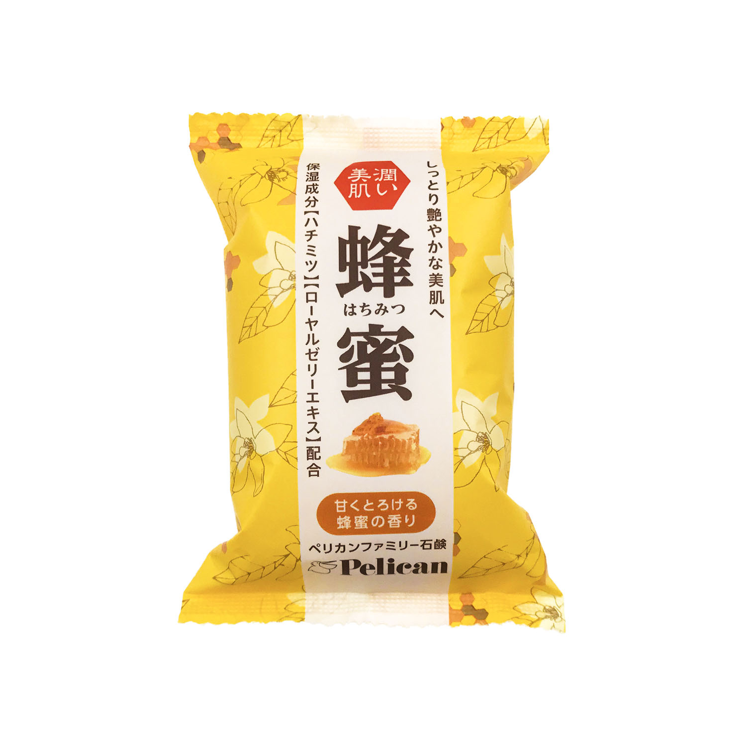 Xà Phòng Tắm Sáng Mịn Da Chiết Xuất Mật Ong Pelican Family Soap Honey