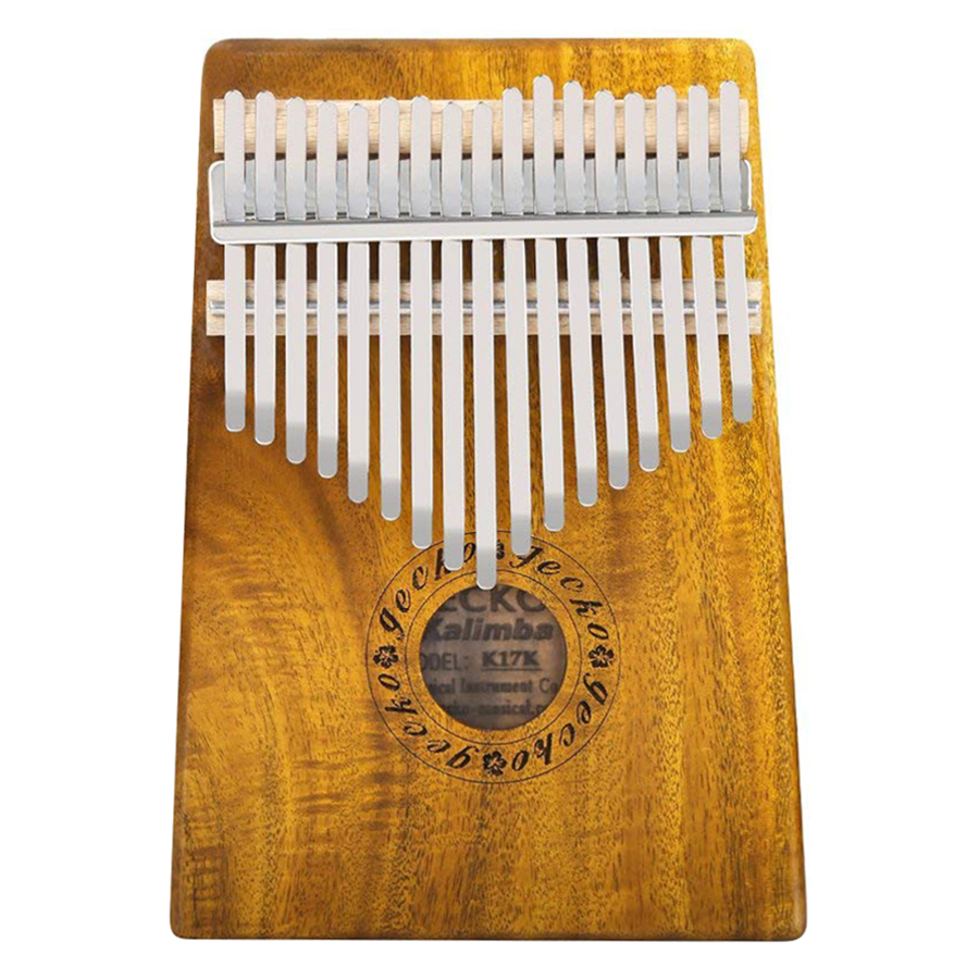 Đàn Kalimba Gecko 17 Phím Gỗ KOA K17K Kèm Kèn Kazoo