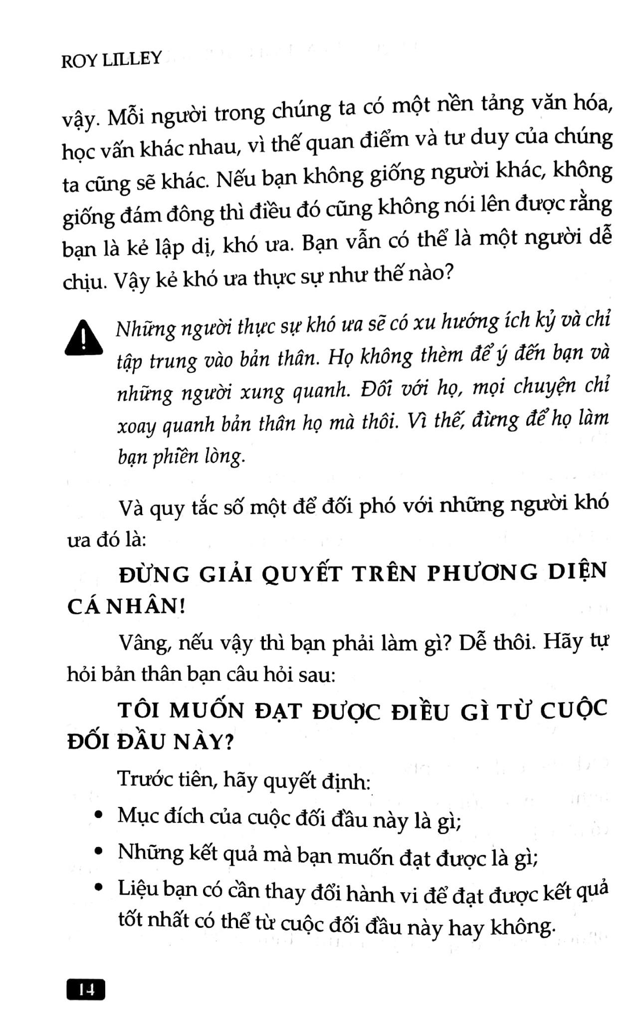 Bí Quyết Làm Việc Với Người Khó Ưa