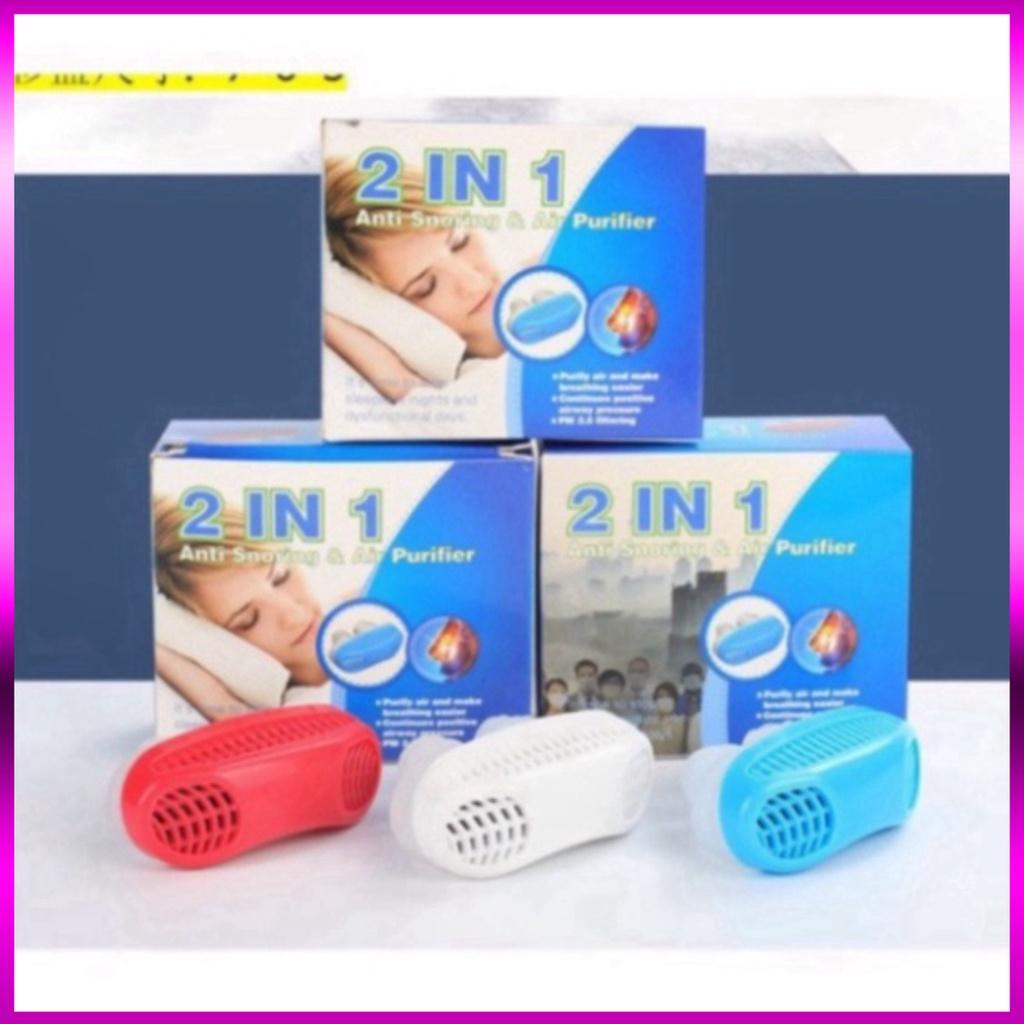 Dụng Cụ Chống Ngáy Ngủ 2 in 1 - Thiết Bị Hỗ Trợ Chống Ngủ Ngáy Hiệu Quả