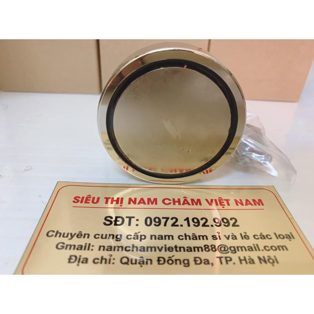 Nam châm cứu hộ D60mm HÚT 160KG LOẠI NAM CHÂM SIÊU MẠNH