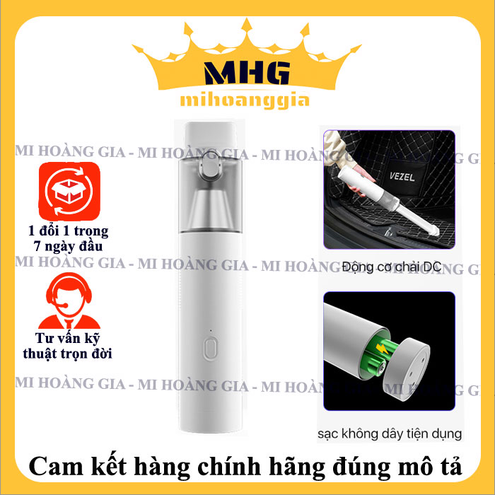 Máy hút bụi ô tô cầm tay không dây Xiaomi LYDSTO H1 YM-SCXCH102 - Hàng nhập khẩu