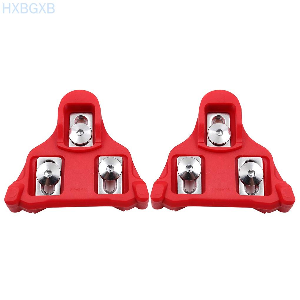 Road Bicycle Pedal Cleats Set Mountain Bike Lock Pedal Kit Hex Wrench Cycling Accessories