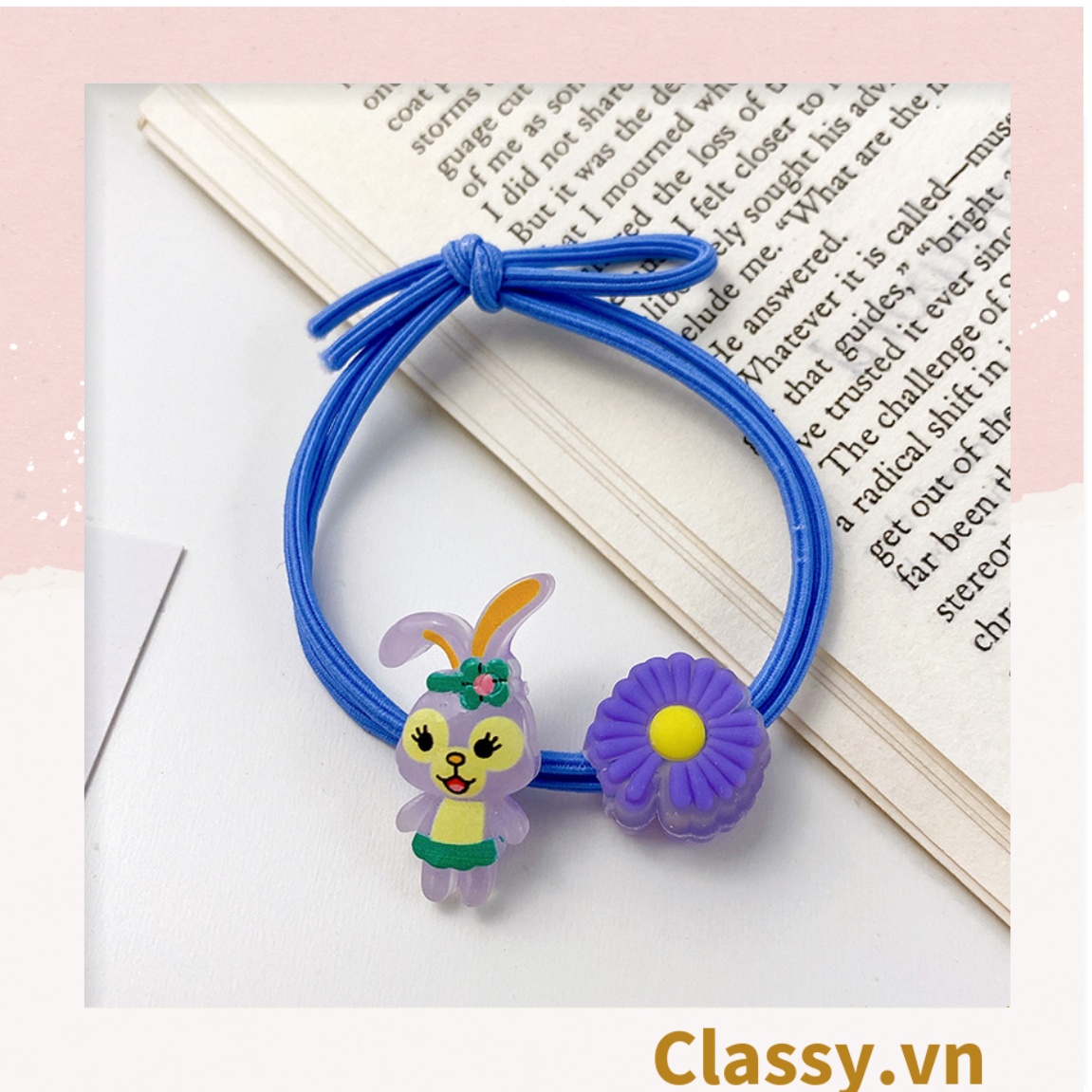 01 dây cột tóc dạ quang phát sáng hình động vật thạch jelly bền chắc giá rẻ, nữ tính PK629