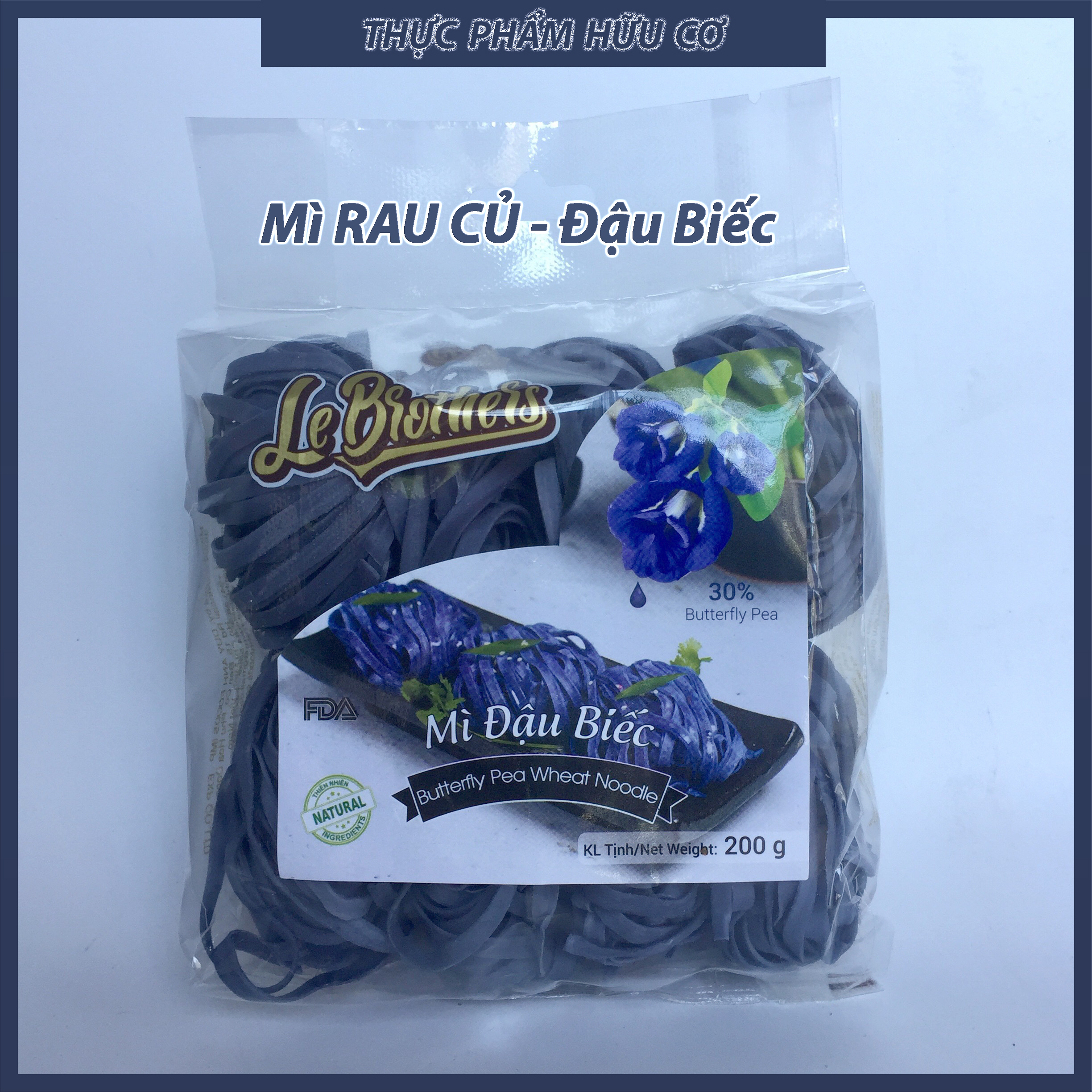 Mì RAU CỦ ĐẬU BIẾC / Mì hữu cơ Anpaso/ Mỳ rau củ organic eat clean  cho bé /Giảm cân, Ăn chay, thực dưỡng, bổ sung vitamin, chất xơ 5 vị rau  200G