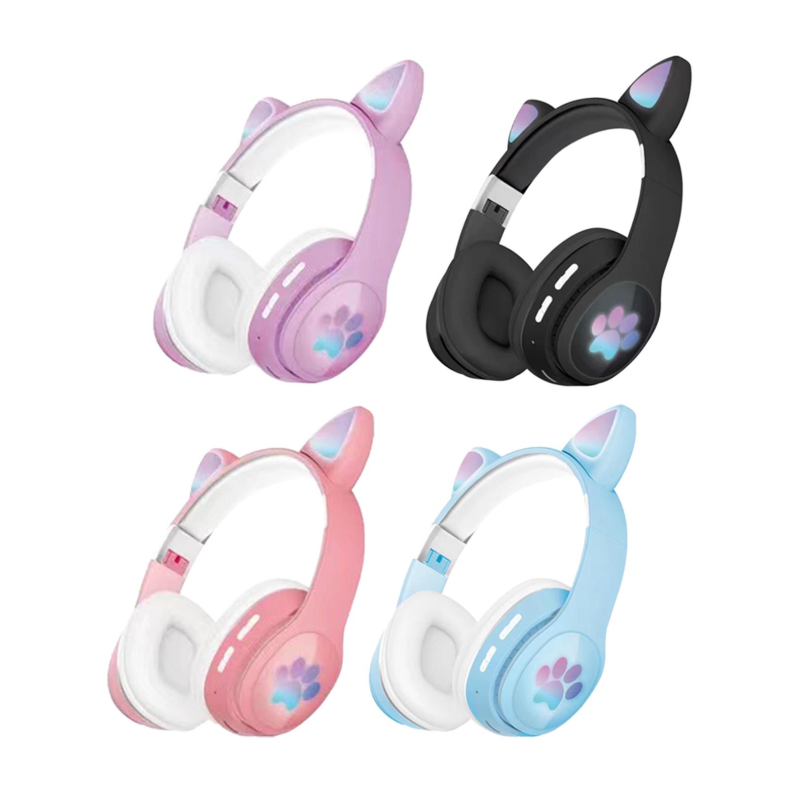 Over-Ear Headphones Foldable Soft Earmuffs High Sensitivity Sports