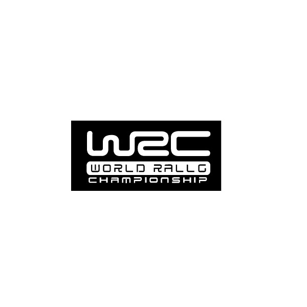 Decal Dán Cửa Xe Ô Tô W2C FIA WORLD RALLY CHAMPIONSHIP