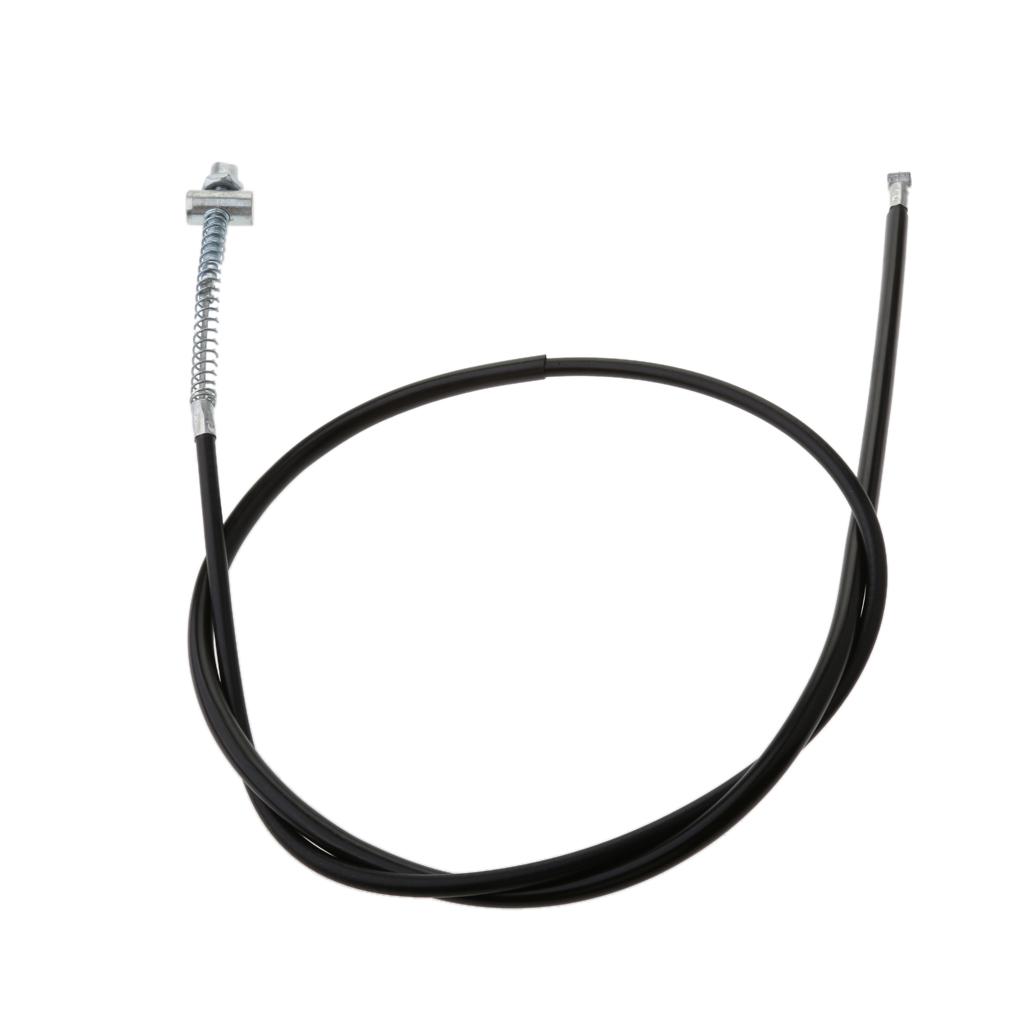 Motorcycle Rear Brake Cable Assembly for Yamaha PW50 - Black