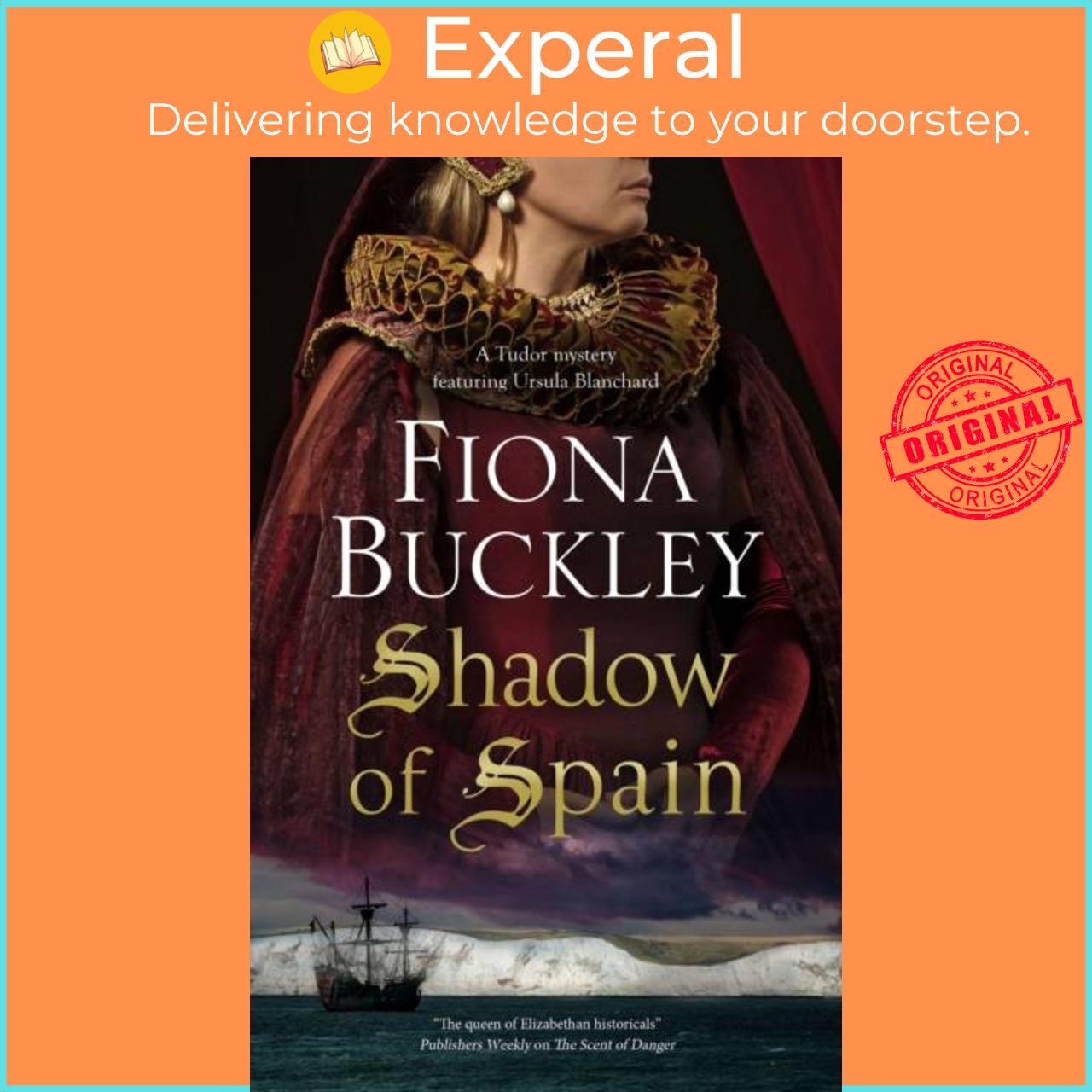 Sách - Shadow of Spain by Fiona Buckley (UK edition, hardcover)