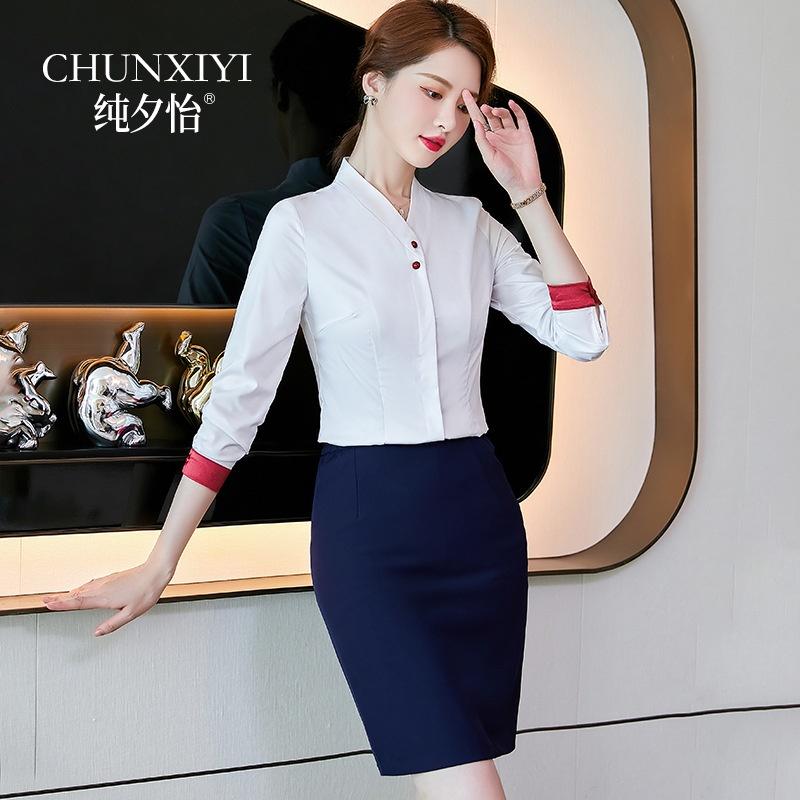 Chân Váy Ngắn Công Sở Bút Chì Nữ CHIPY Màu Xanh Lưng Thun Cạp Cao Ôm Đẹp Phong Cách Ulzzang Vintage Hàn Quốc Trên MCV044