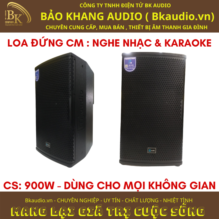 Loa đứng nghe nhạc và karaoke - loa công suất