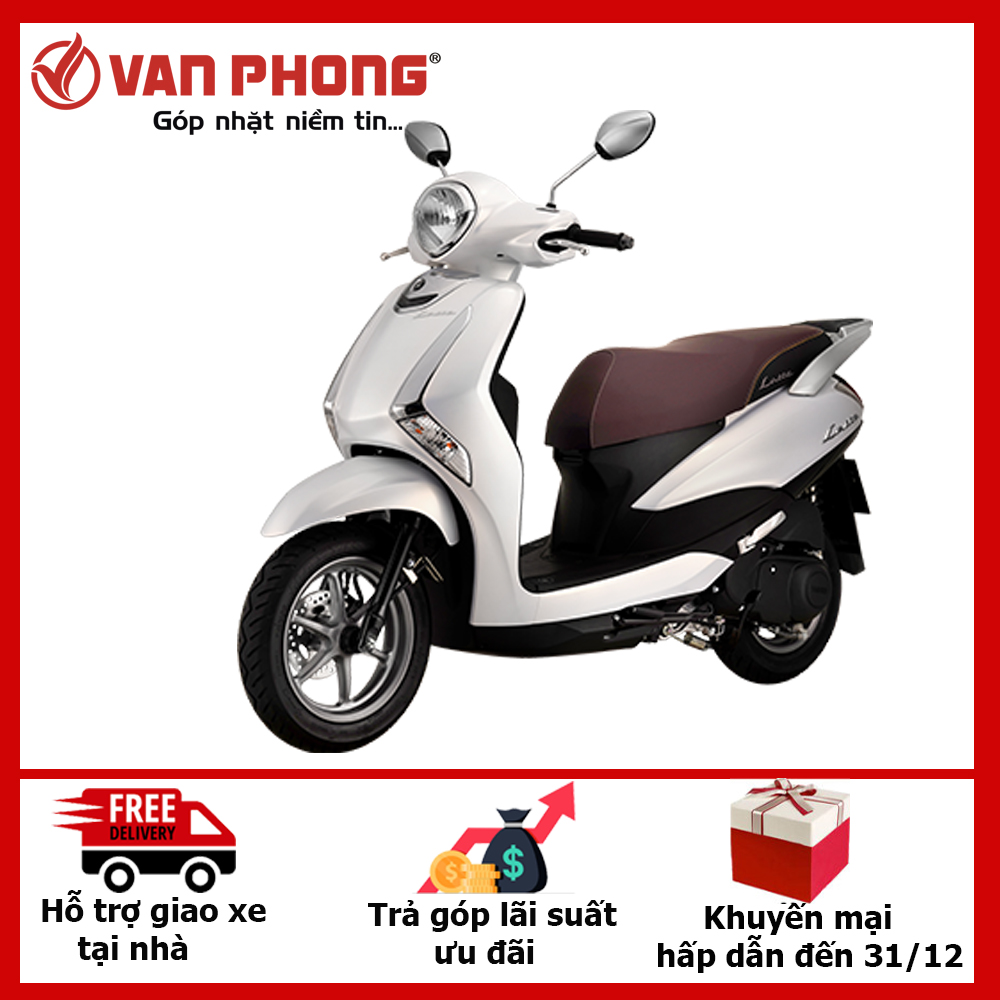 [CHỈ GIAO TẠI HẢI PHÒNG]  - Xe mày Yamaha Latte 2021 - Phiên bản tiêu chuẩn - Màu đen, đỏ, trắng