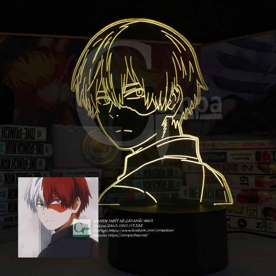 Đèn Ngủ My Hero Academia Todoroki Shoto Type 06 AMHA0206 16 MÀU TUỲ CHỈNH