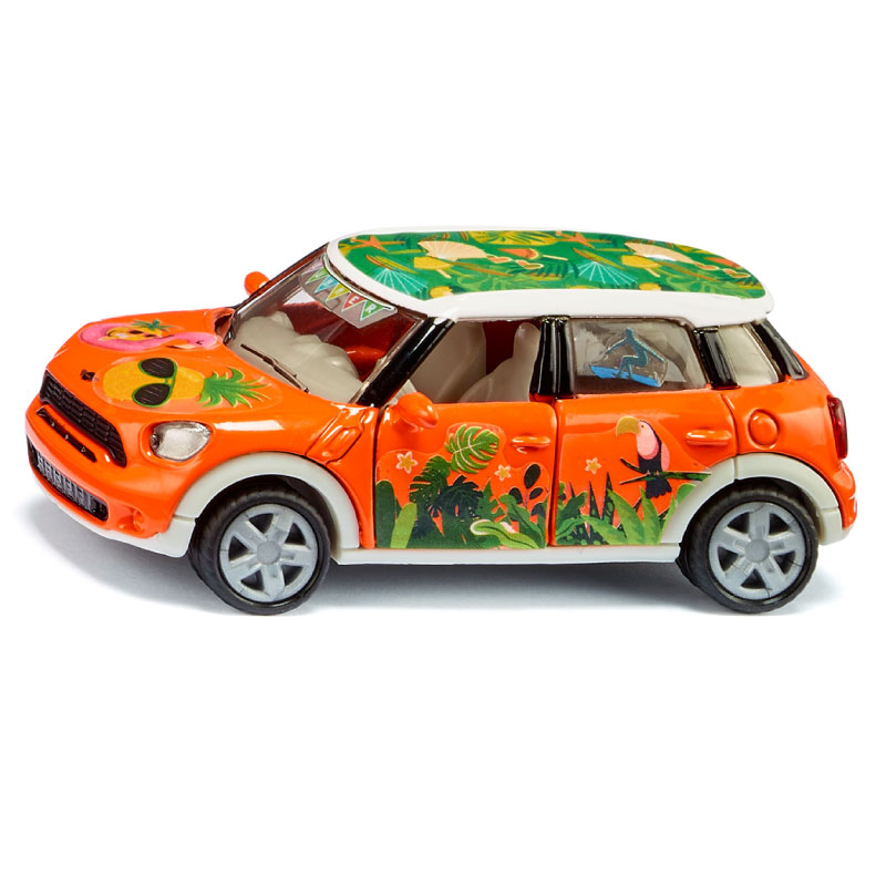 Đồ Chơi SIKU Xe Mini Countryman  Kèm Hình Dán Họa Tiết Mùa Hè 6507