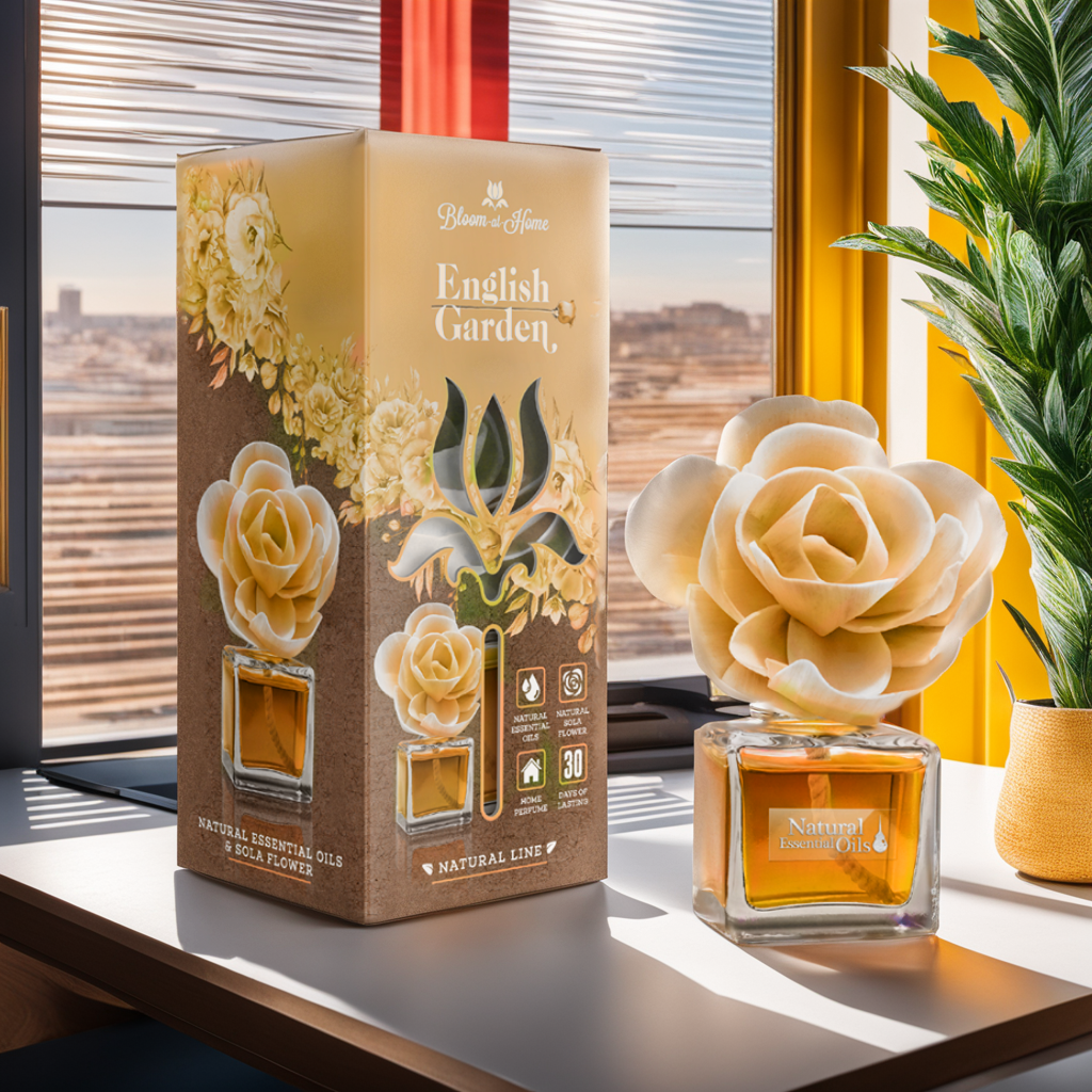Nước hoa thơm phòng Bloom At Home Elix - Hương Vườn Hoa - 100ml nhập khẩu từ Ba Lan - Hương hoa tự nhiên, lưu hương lâu, an toàn
