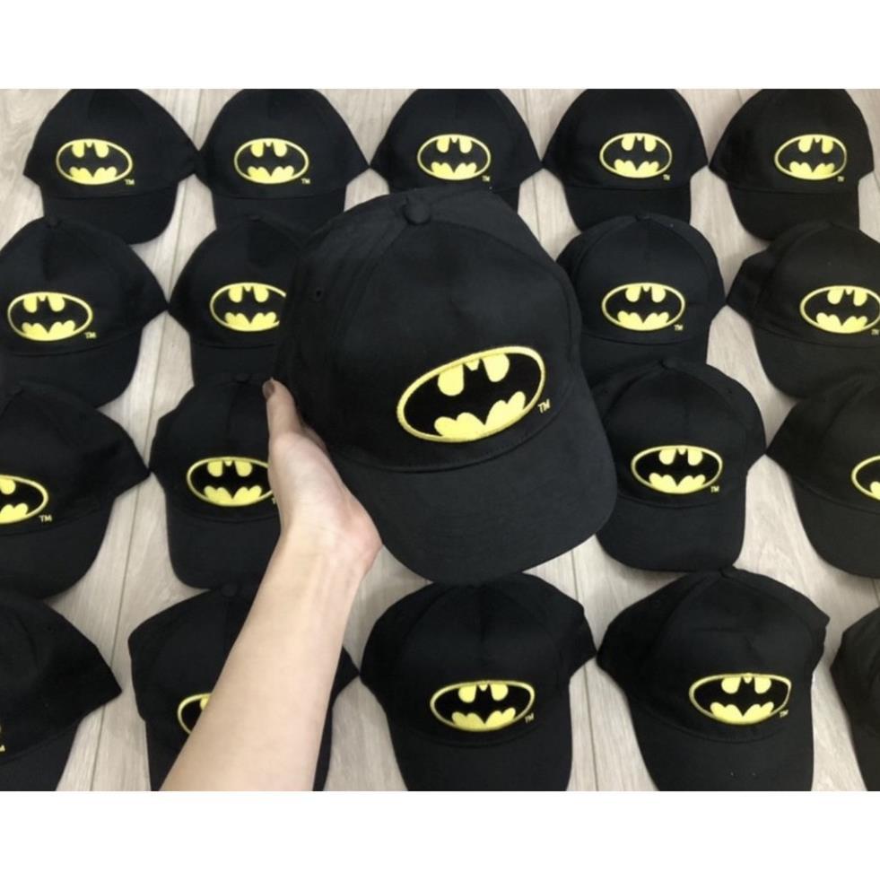 Nón snapback, mũ hiphop cho bé trai in hình batman siêu chất