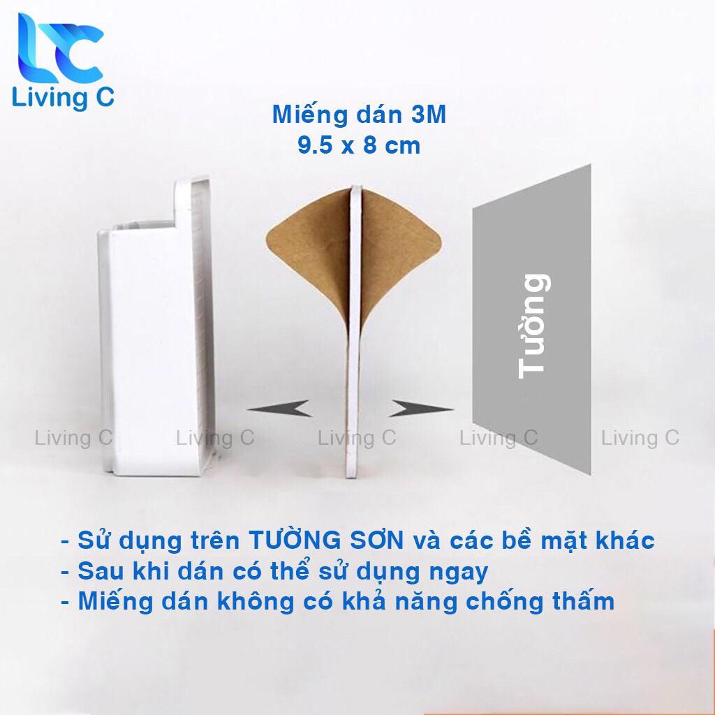 Combo 3 chiếc Giá đỡ DÁN tường tiện ích, đỡ điện thoại khi sạc, đỡ điều khiển tivi...