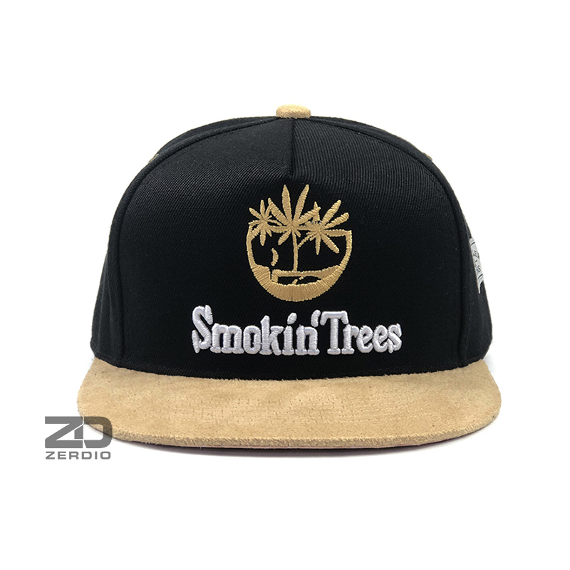 Nón hiphop, Mũ snapback nam nữ Smokin đen phong cách cá tính