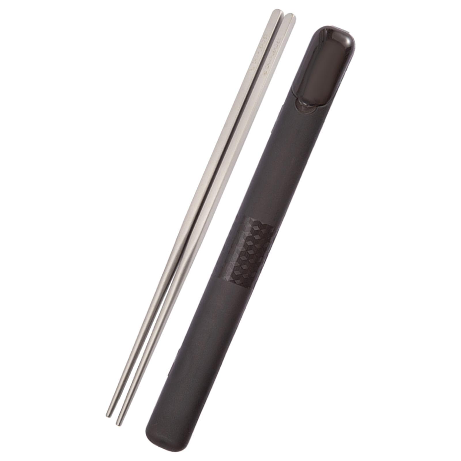 Lightweight Titanium Chopsticks Eco friendly Portable Camping Flatware