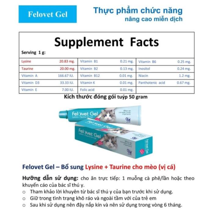 Gel Dinh Dưỡng Cho Chó Mèo - Nutri Plus Gel và Felo