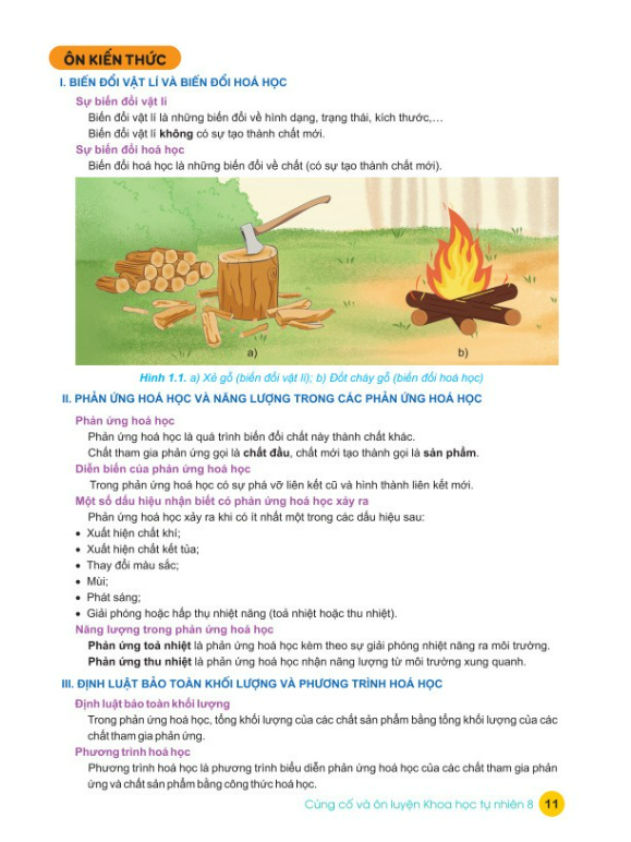 Sách - Củng Cố và Ôn Luyện Khoa Học Tự Nhiên Lớp 8 - Dùng chung cho các bộ SGK hiện hành