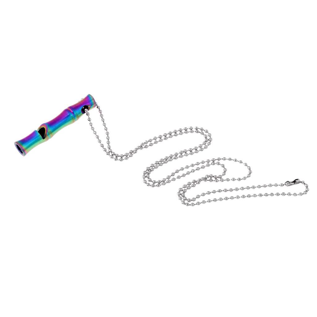 Emergency Safety Whistle Outdoor Survival Rust Proof Adventure High-decibel