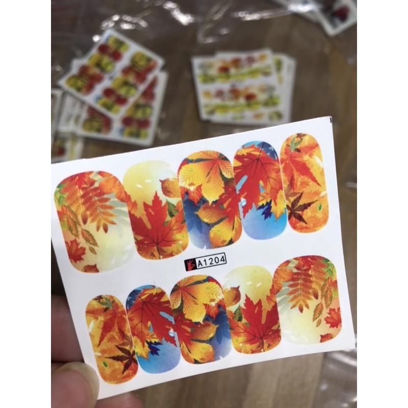 Hình dán stick săm nước phong cảnh