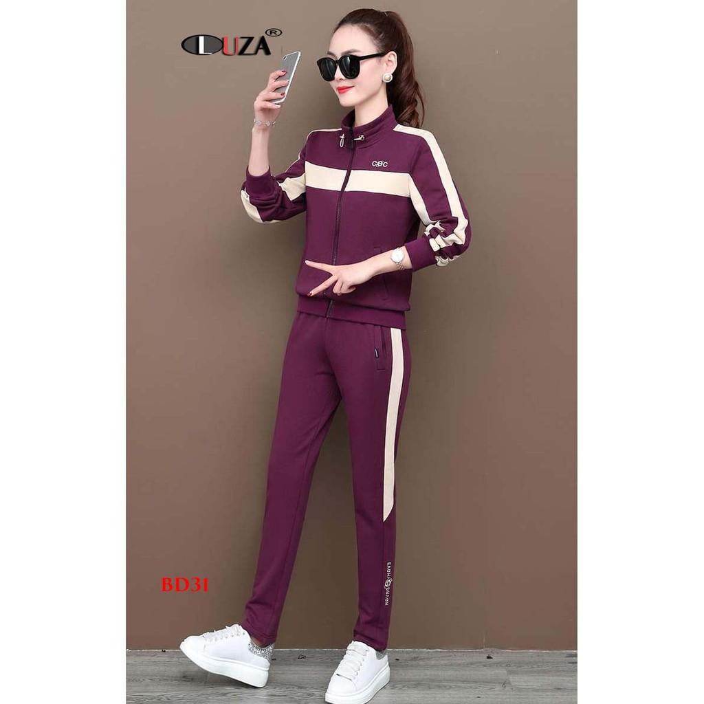 BỘ THỂ THAO KHÓA CHẤT LIỆU DA CÁ CAO CẤP