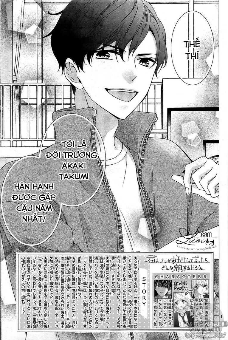 kimi wa ore ga suki datte ittara donna kao suru darou chapter 3 1