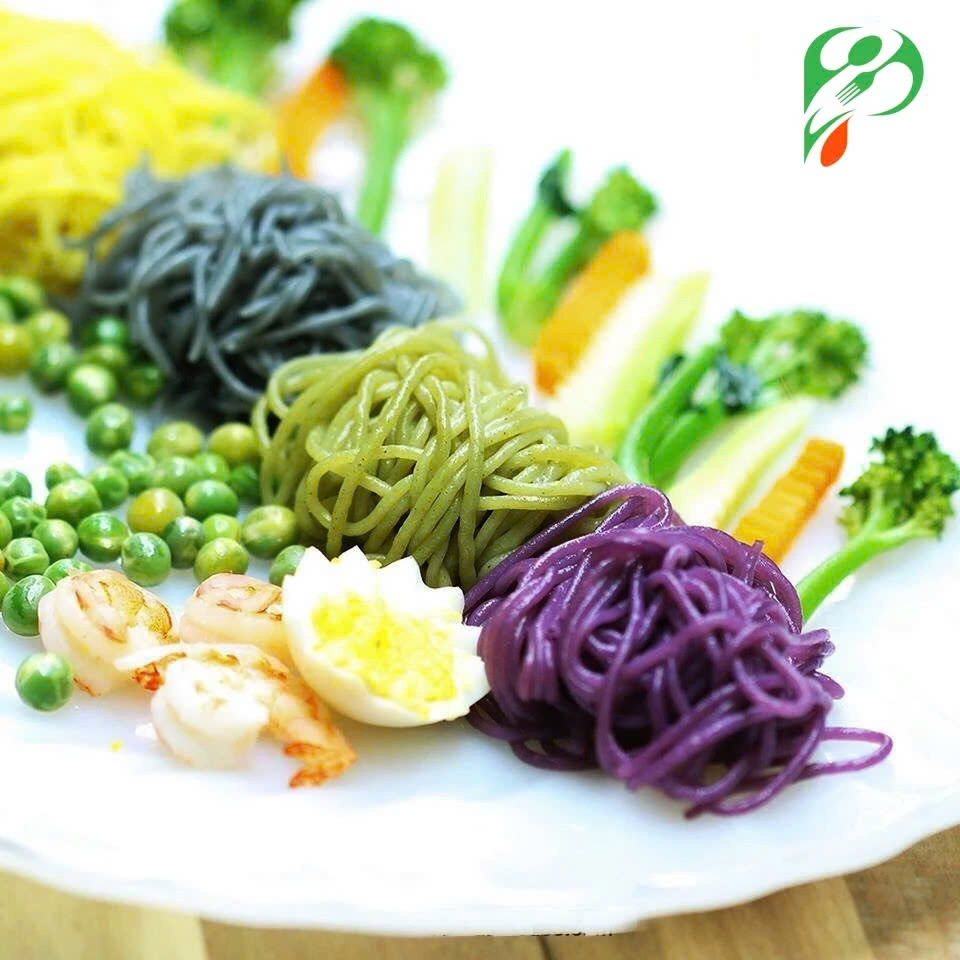 Bún Cẩm Hữu Cơ Lý Tưởng Healthy Ăn Kiêng Eat Clean Thực Dưỡng Siêu Ngon Organic Gói 500g